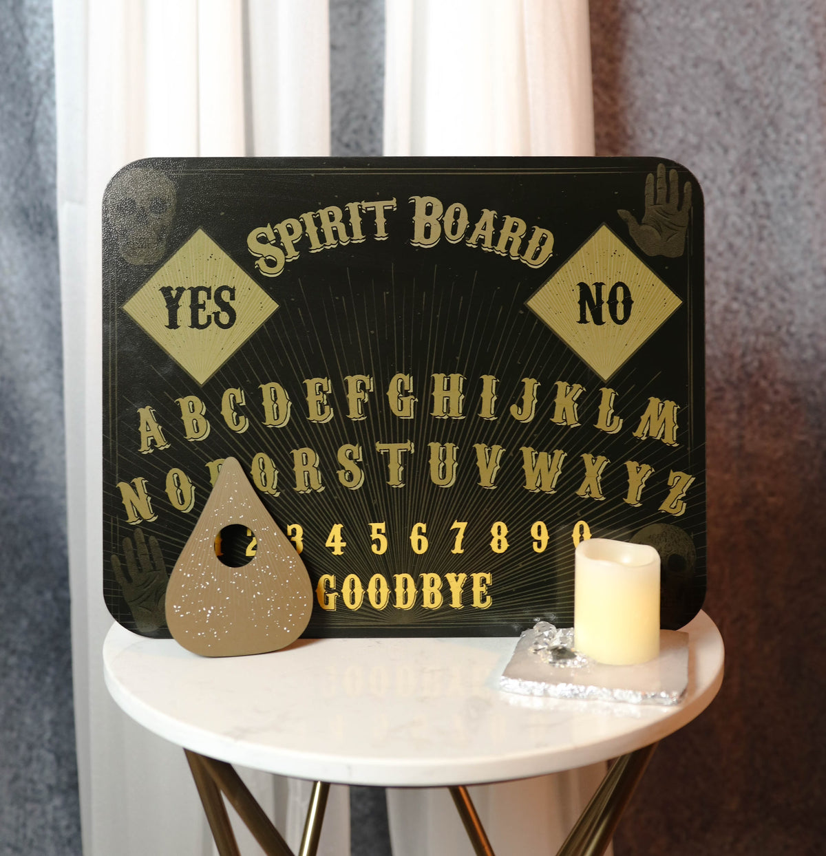 Ghost Skulls Ouija Spirit Board Game With Planchette J5046