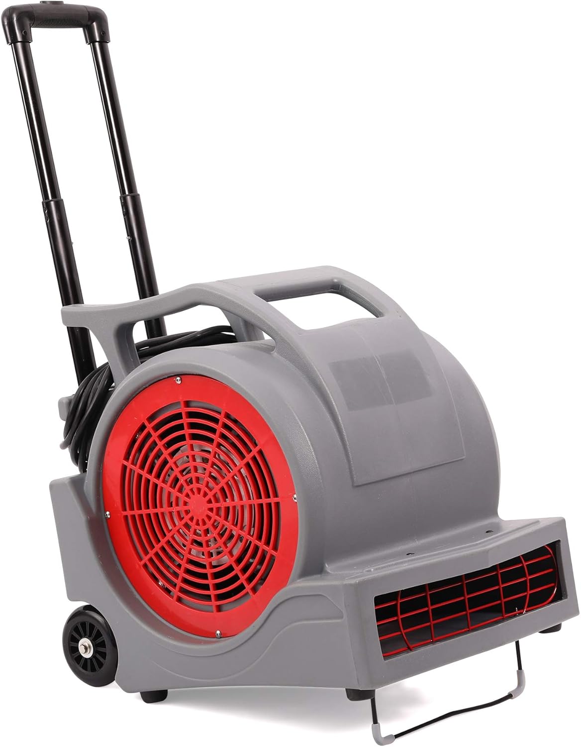 3-Speed 4000 CFM Air Mover Floor Carpet Dryer with Handle Wheelkit Gray K55816