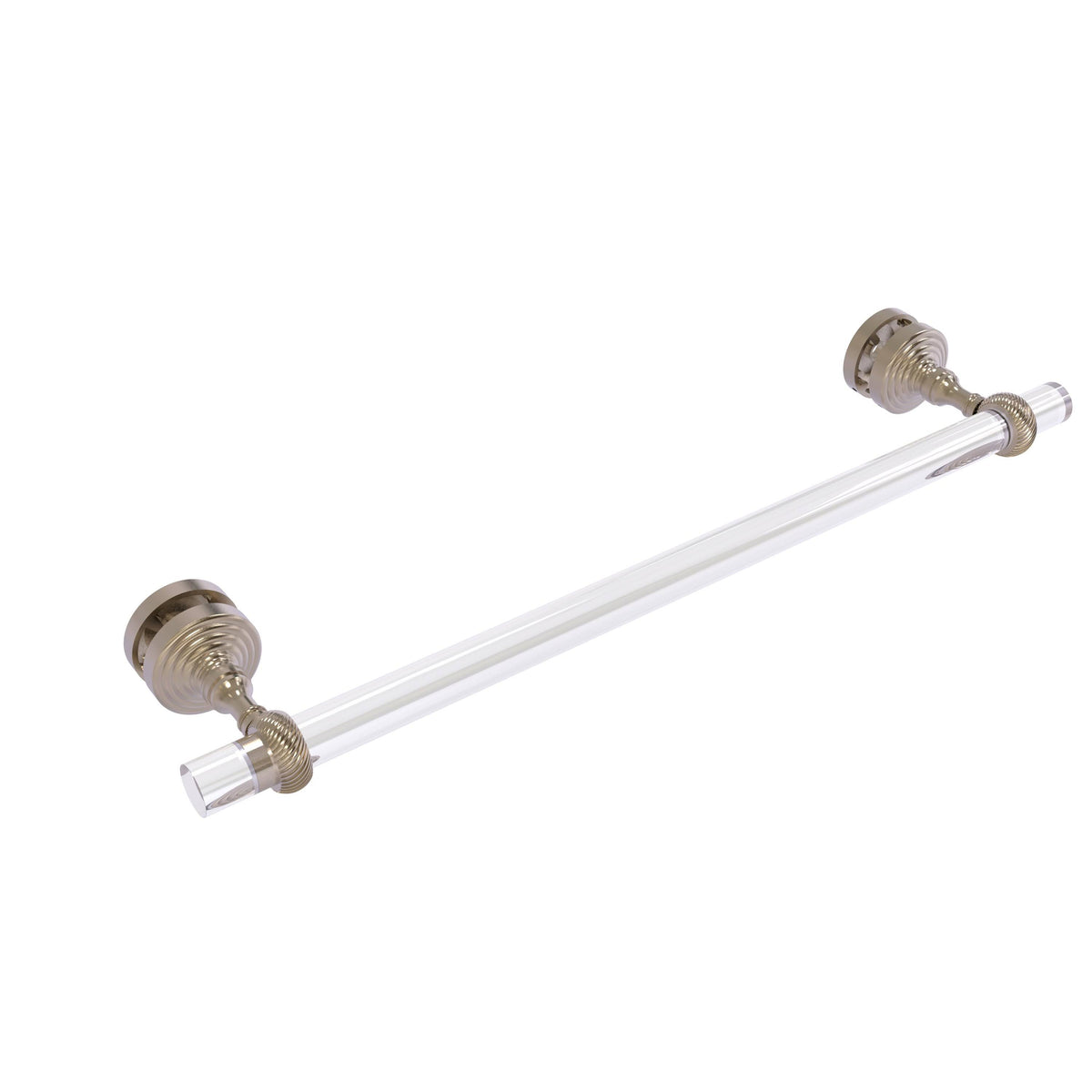 Antique Pewter 18 inch Shower Door Towel Bar X157485