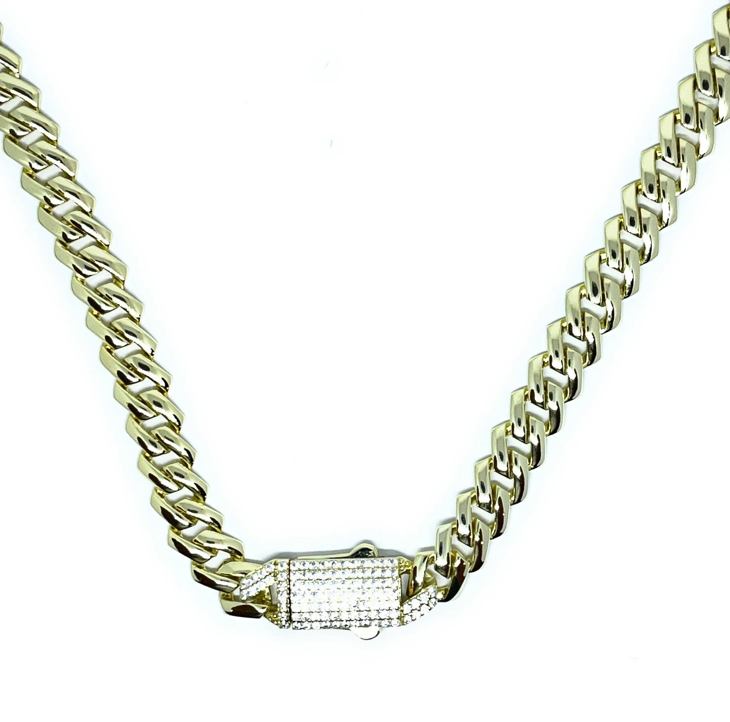 925 Sterling Silver Miami Cuban Link Bracelet A3125