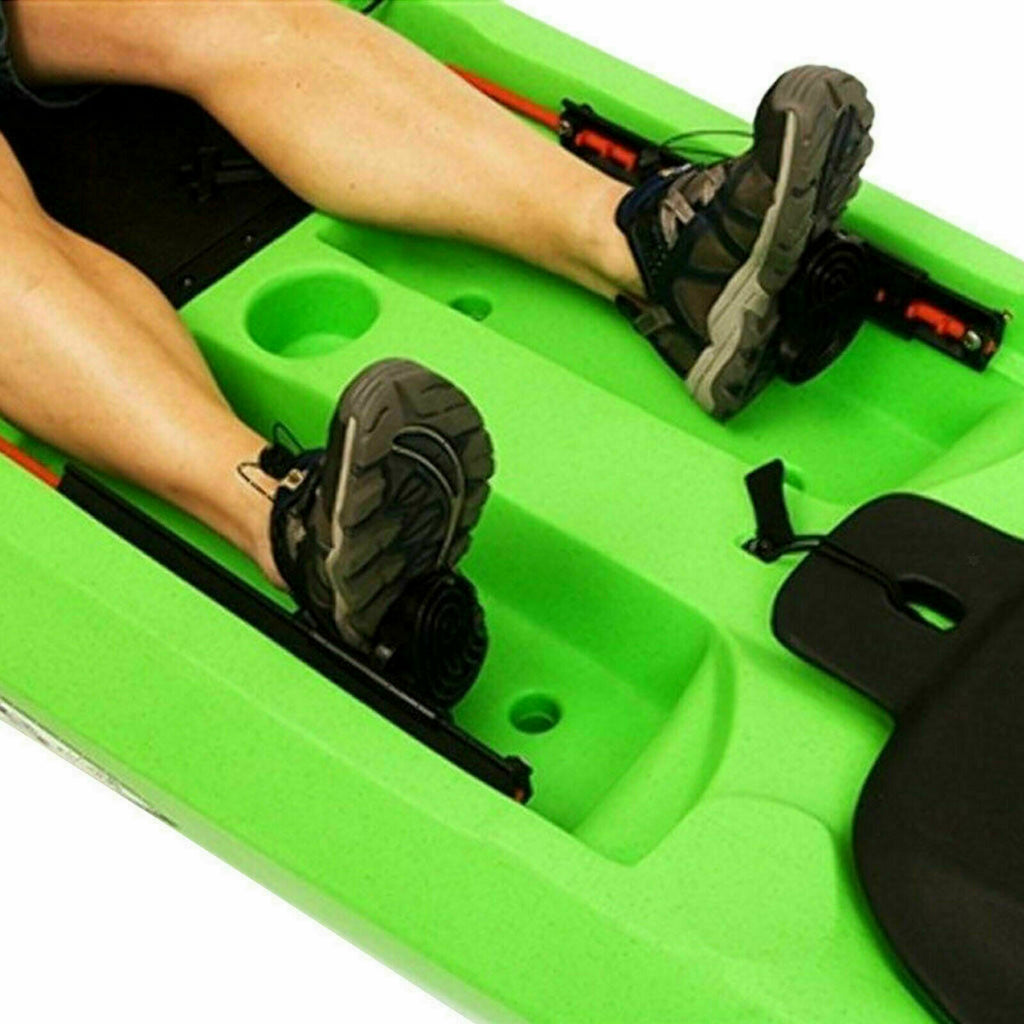 Kayak Foot Braces Pedals with Tail Rudder U5903