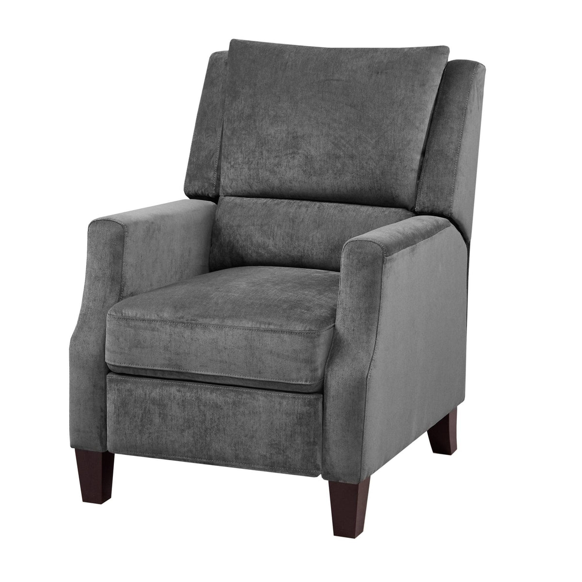 Grey Push Back Recliner F492