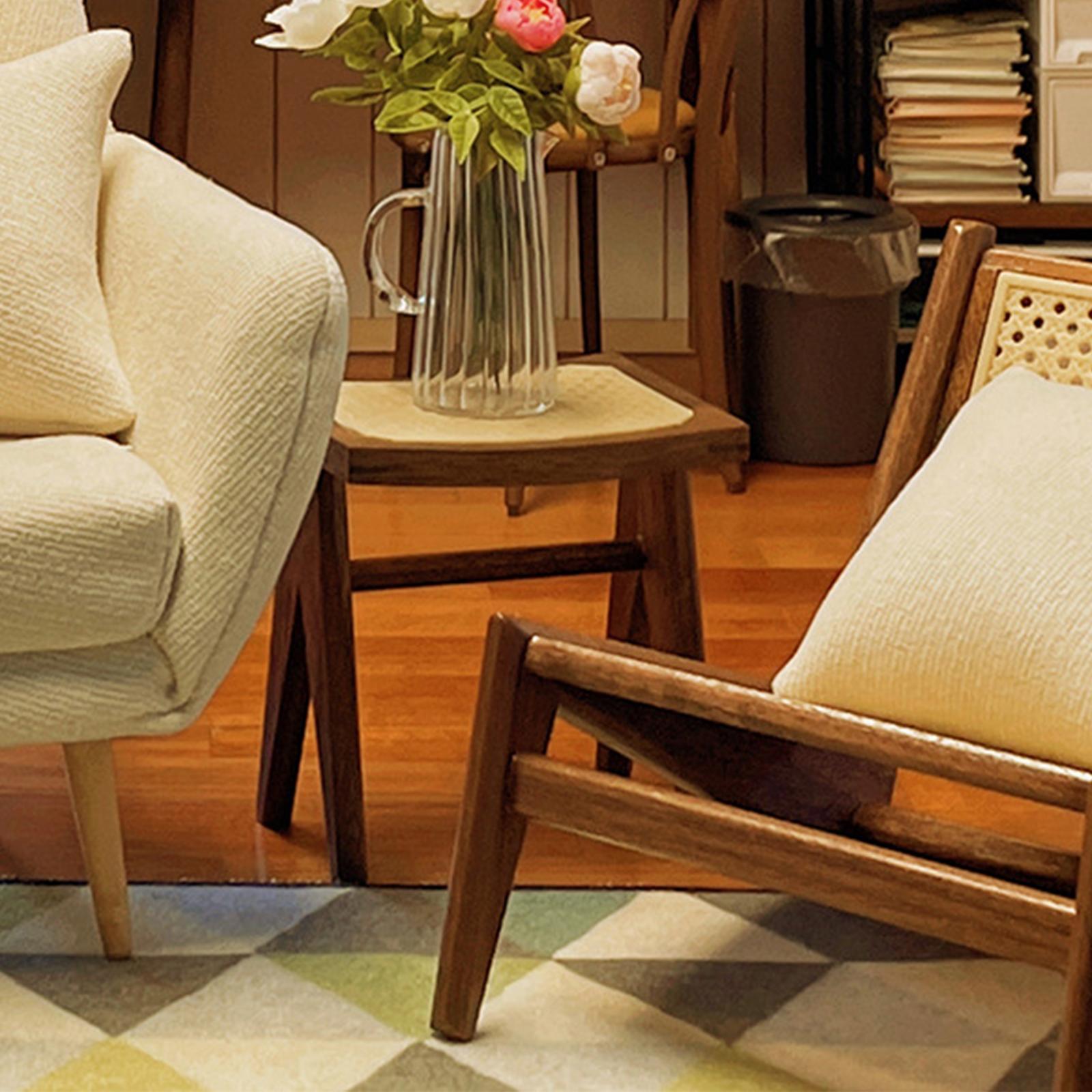 Black Walnut Miniature Wooden Chairs B38614