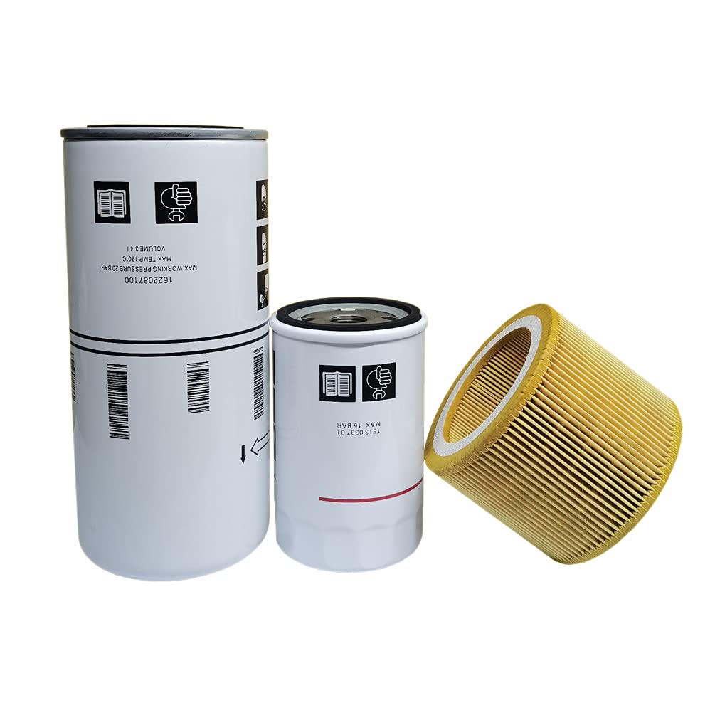 Filter Kit Compatible with Atlas Copco Air Compressor U91462