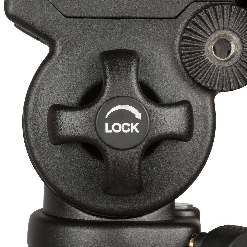 2 Stage Aluminum Tripod with Fluid Pan / Tilt Head G606