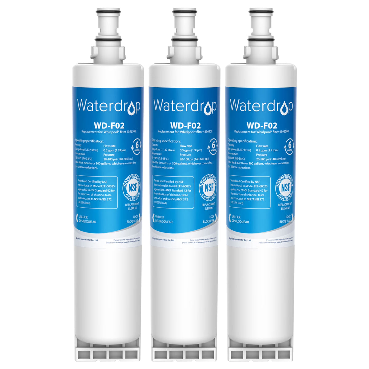 Water Filter, Pack of 3 Q47726
