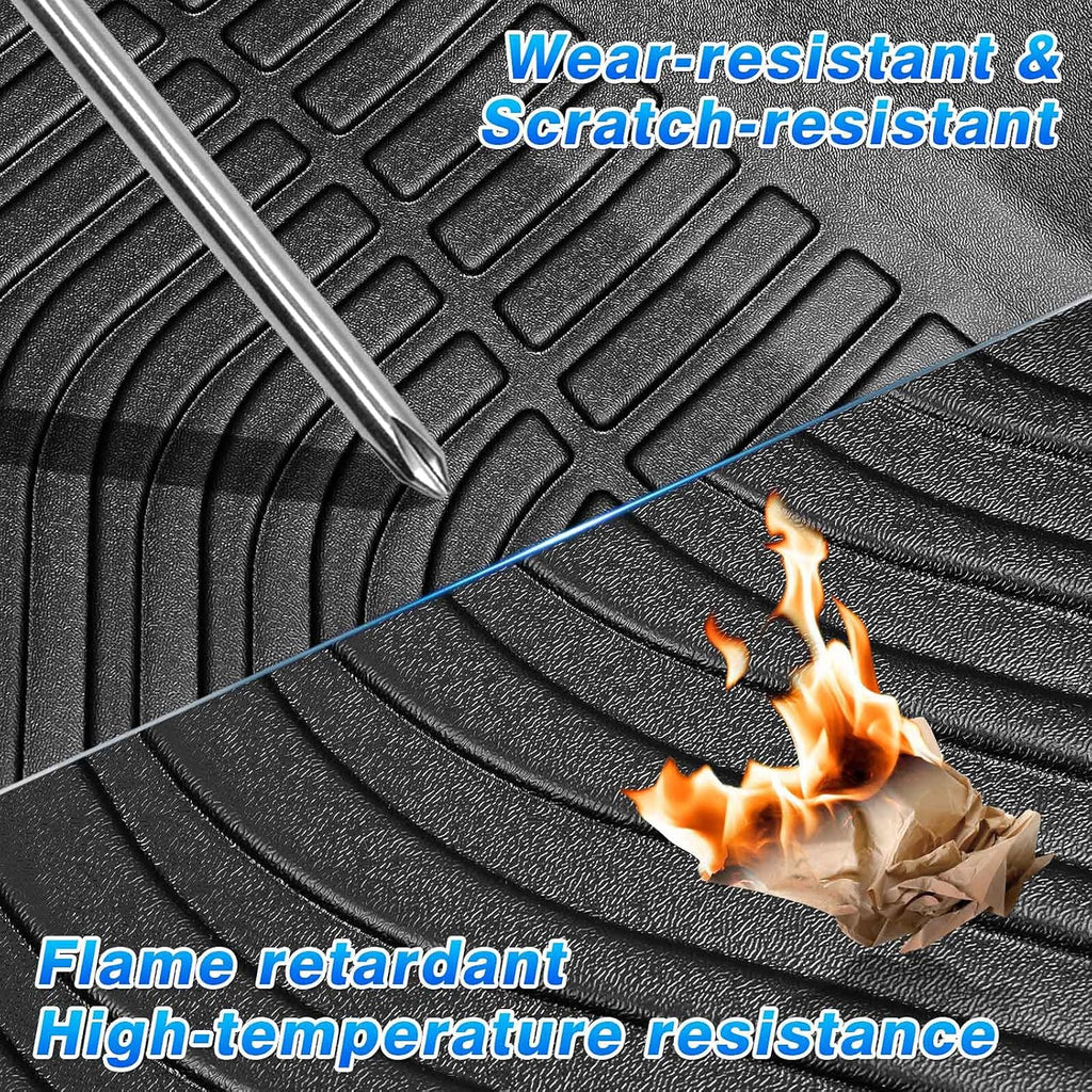 Custom Fit Floor Liners for Audi Q5 2009-2017 SQ5 2013-2017 All Weather TPE Floor Mats M69528