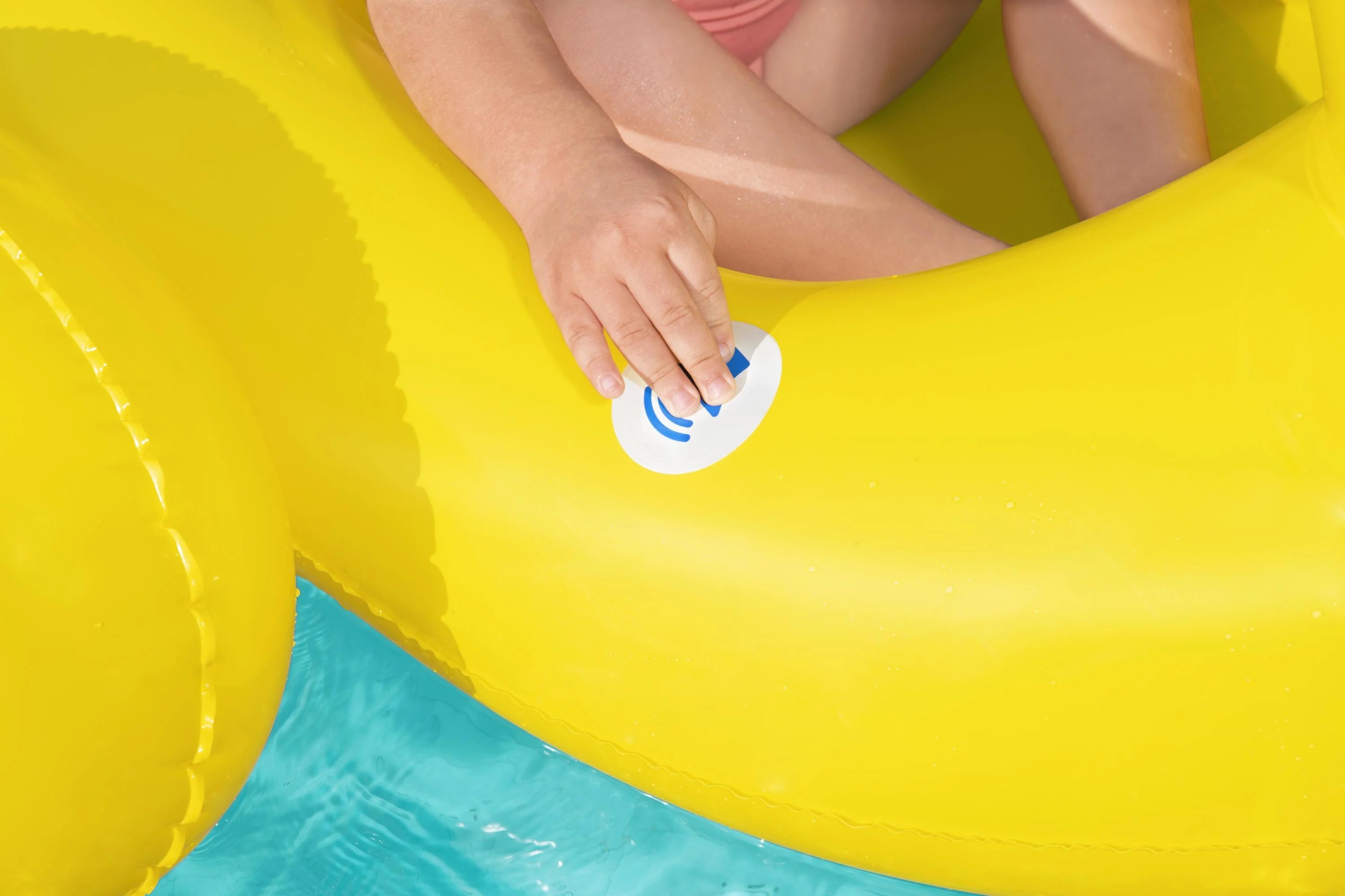 Yellow Duck Baby Boat Float X952