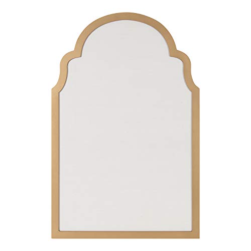 Gold Framed Fabric Pinboard 24 x 36 W430787