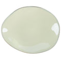 12 in. Vitrified China Ellipse Plate F170