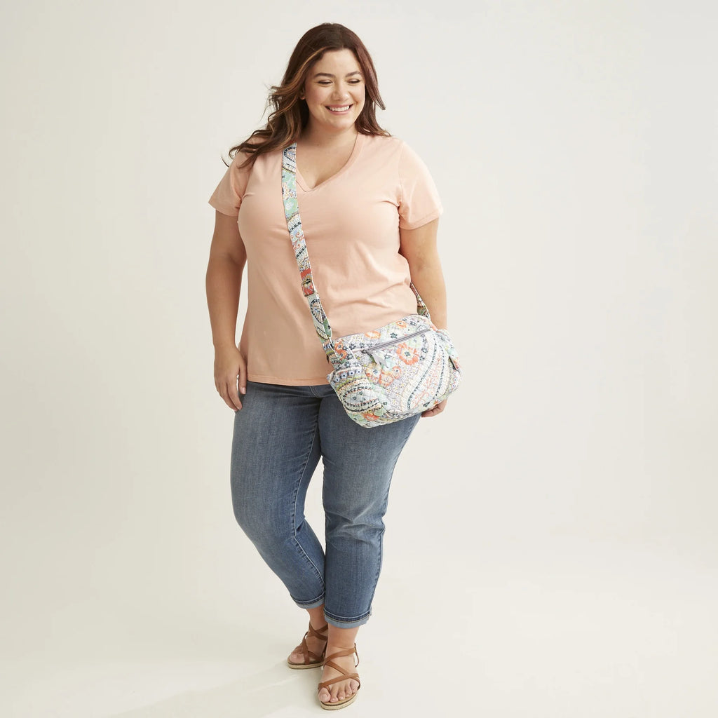 Recycled Cotton Crossbody Bag X747
