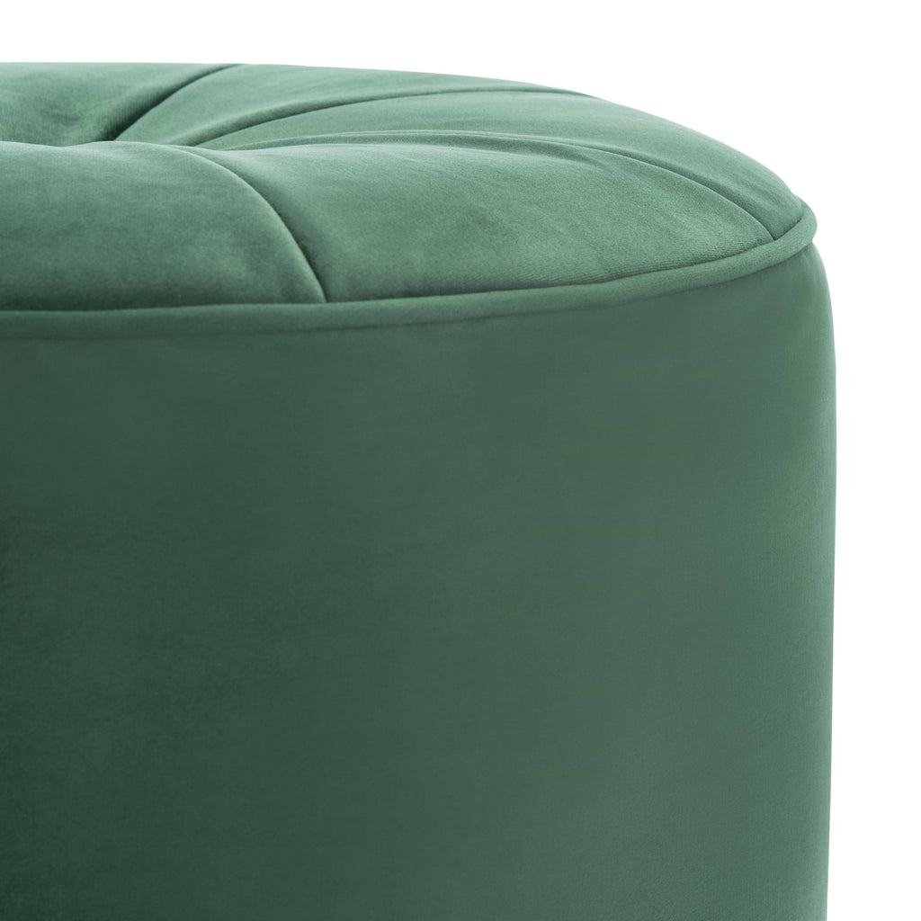 Orange Cylinder Ottoman O227
