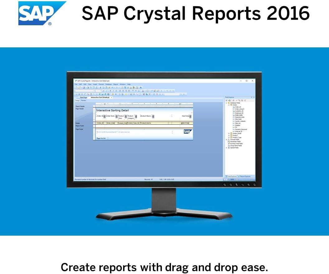 Crystal Reports 2016 Reporting software [32 Bit] X14567