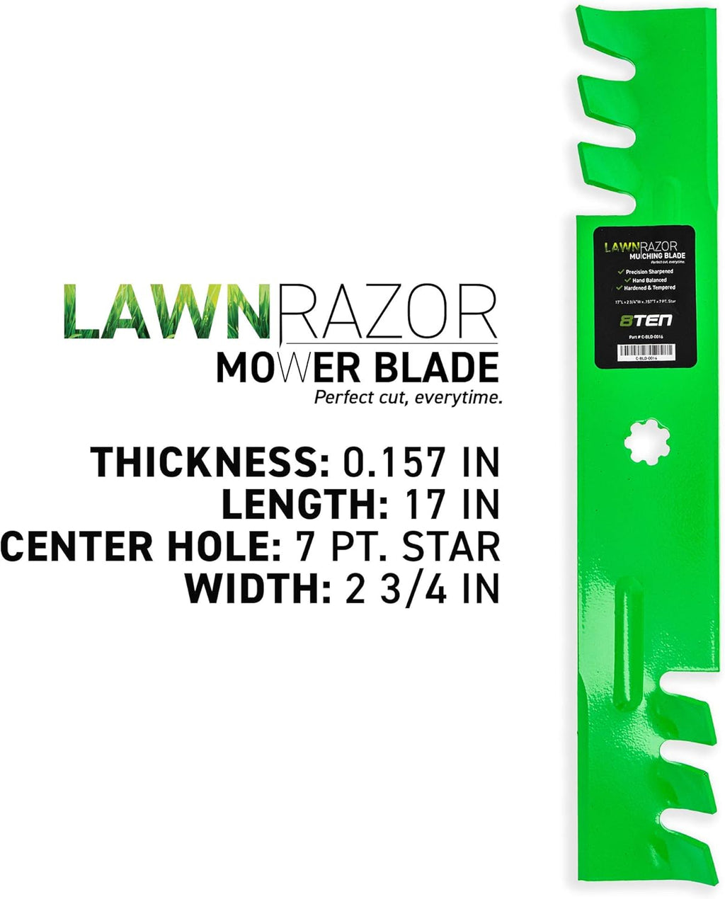 48 inch Mulching Blade Set 3 Pack R4099