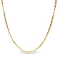 18" Yellow Gold Box Chain with Lobster Clasp E767312