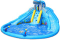 Inflatable Water Slide Double Waterslides Shark Theme Water Park V726660