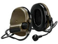 Green Dual Neckband Dynamic Boom Mic Headset I5004