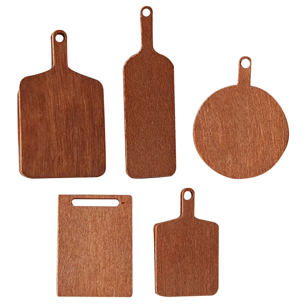 5 Pcs Wooden Pretend Play Kitchen Toys E4093