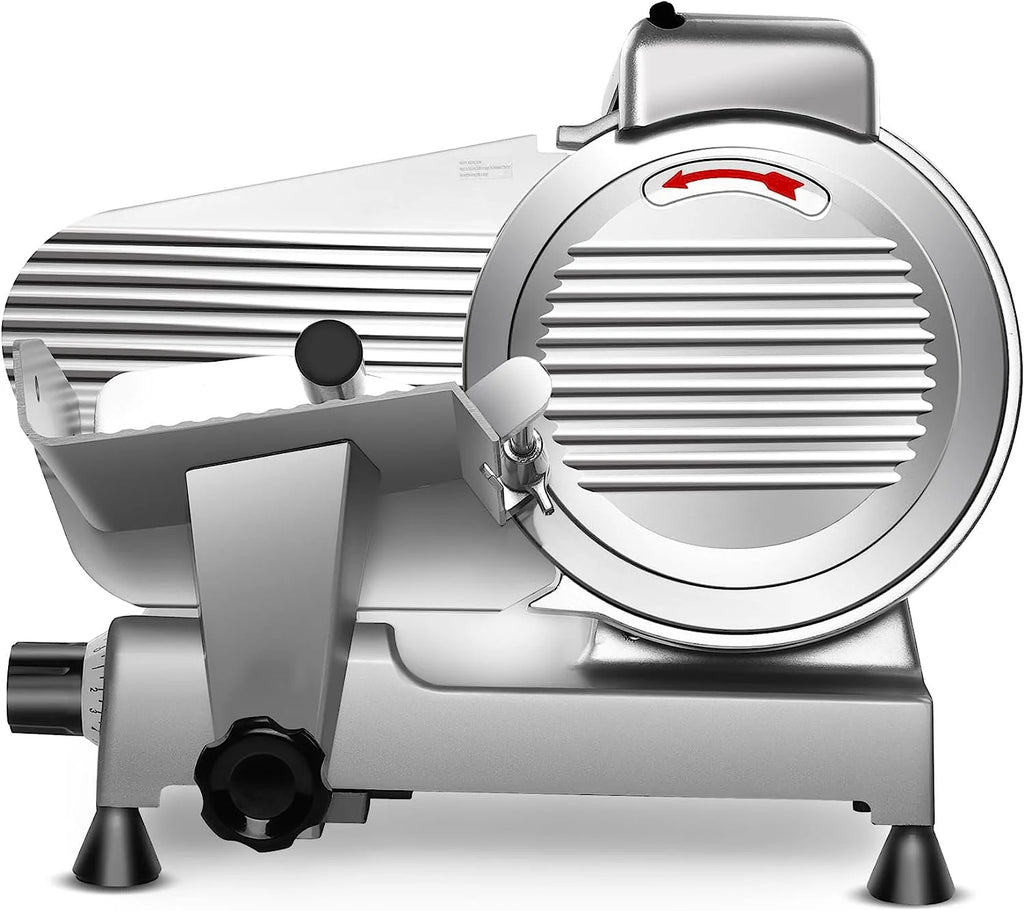 Commercial Meat Slicer 10 inch 240W Chromium-Plated Steel Blade I736