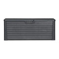 Waterproof 145Gal Deck Patio Storage Box Bench W260274