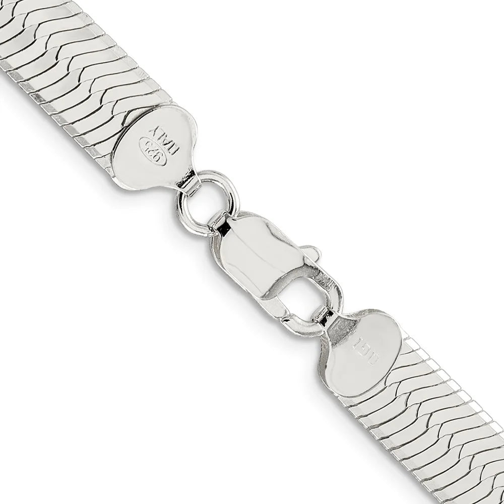 Sterling Silver 8.75mm Herringbone Chain U33397