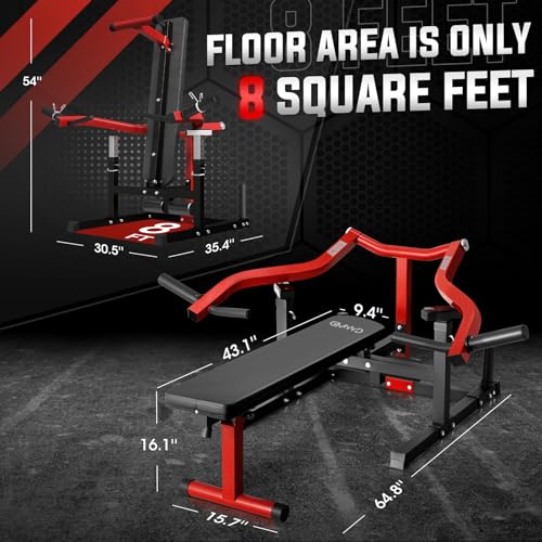 Chest Press Machine with Independent Converging Arms P657