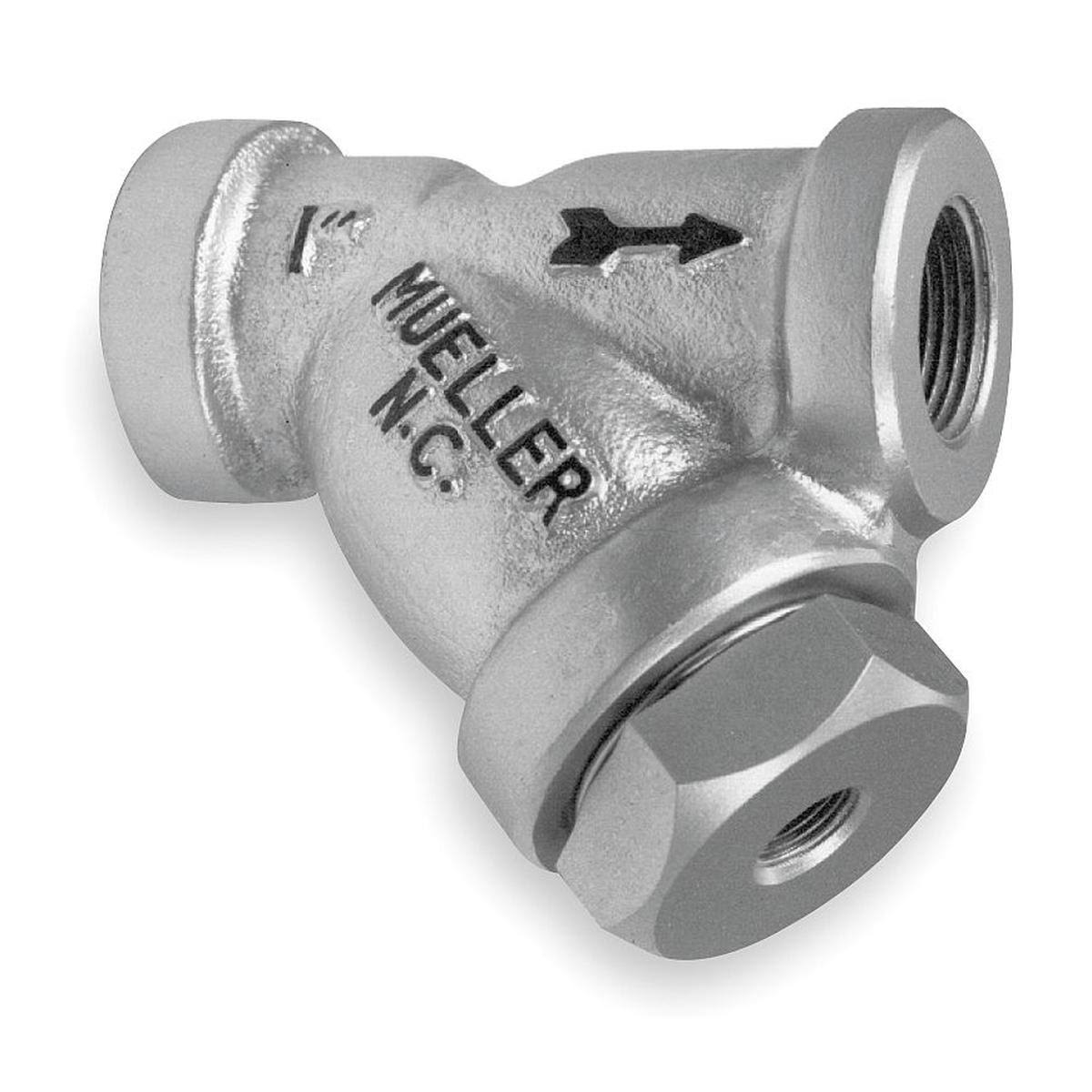 1-1/4 inch FNPT x FNPT Cast Carbon Steel Y Strainer X4287