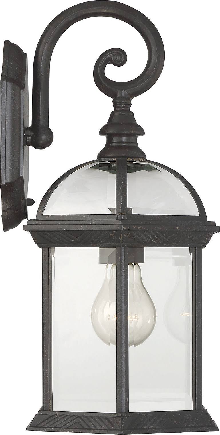 Rustic Bronze Wall Mount Lantern G83466