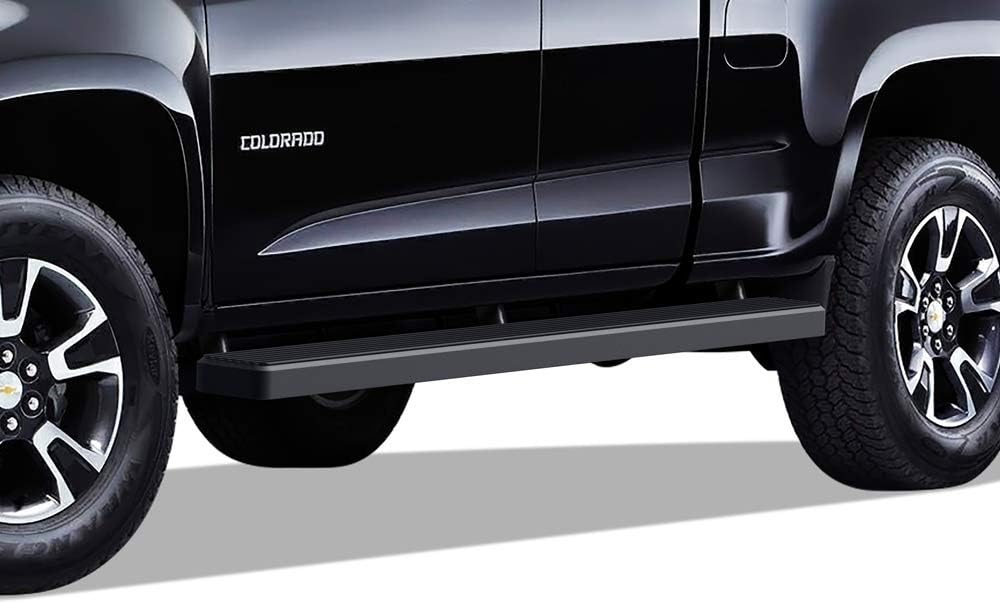 Black Powder Coated Running Boards U5380