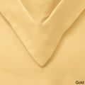 Gold California King 3 Piece Cotton Sateen Duvet Cover Set J47621