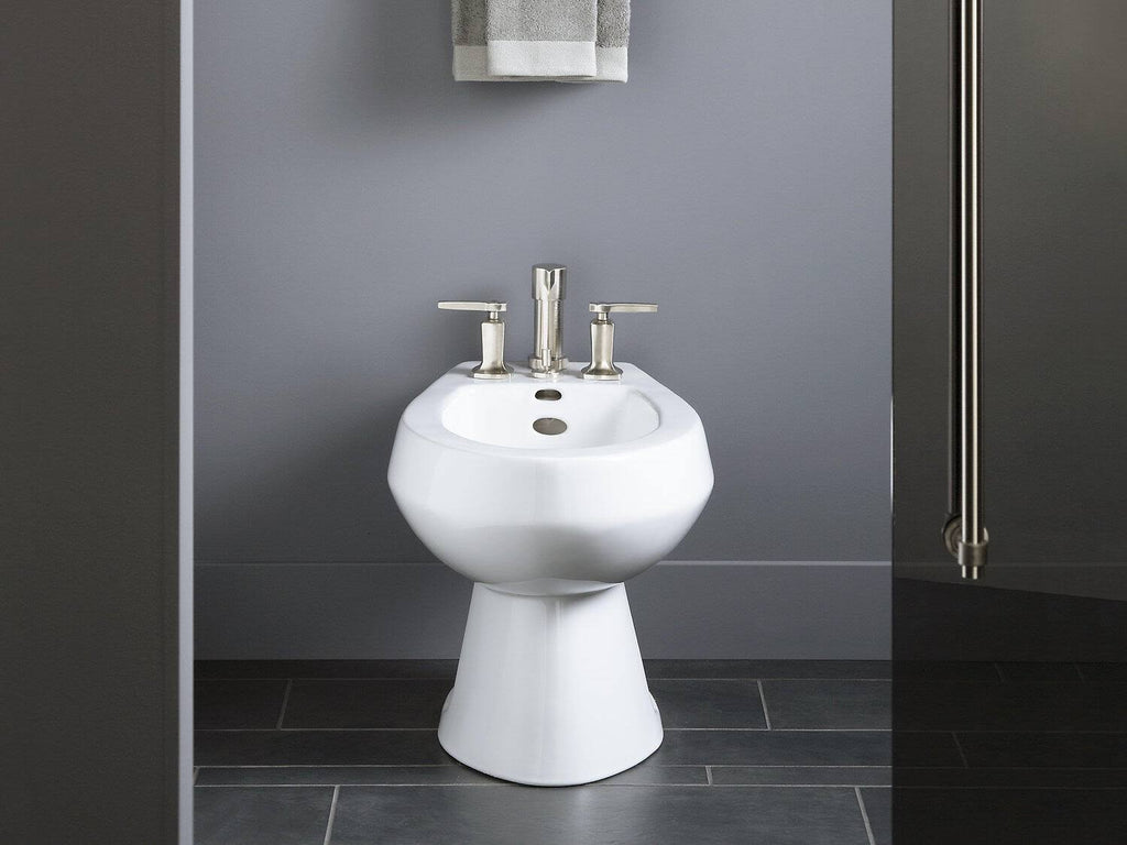 White Vertical Spray Bidet K369