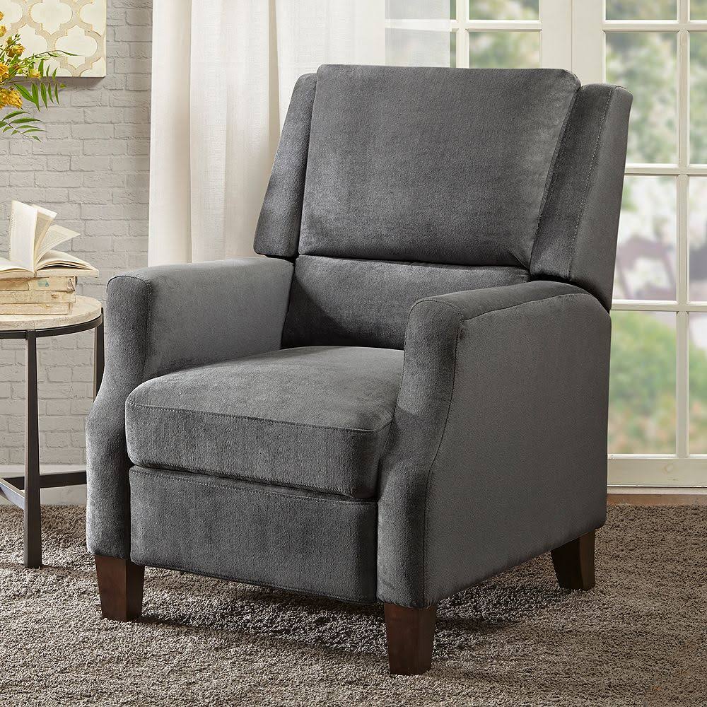 Grey Push Back Recliner F492