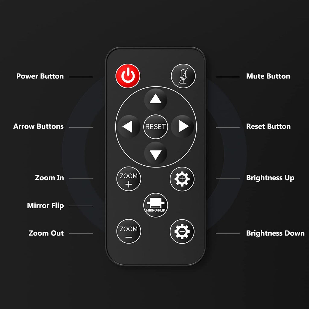 White 1080P Webcam with Remote Control E8798