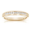 14K Yellow Gold Diamond Bridal Band Z24309