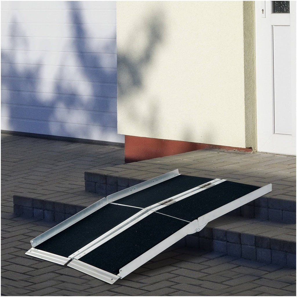 Lightweight Aluminum Portable Folding Wheelchair Ramp K425563