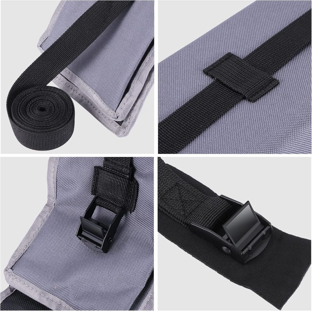 Universal Foldable Car Roof Rack Pads with Straps Pack of 2 S8142