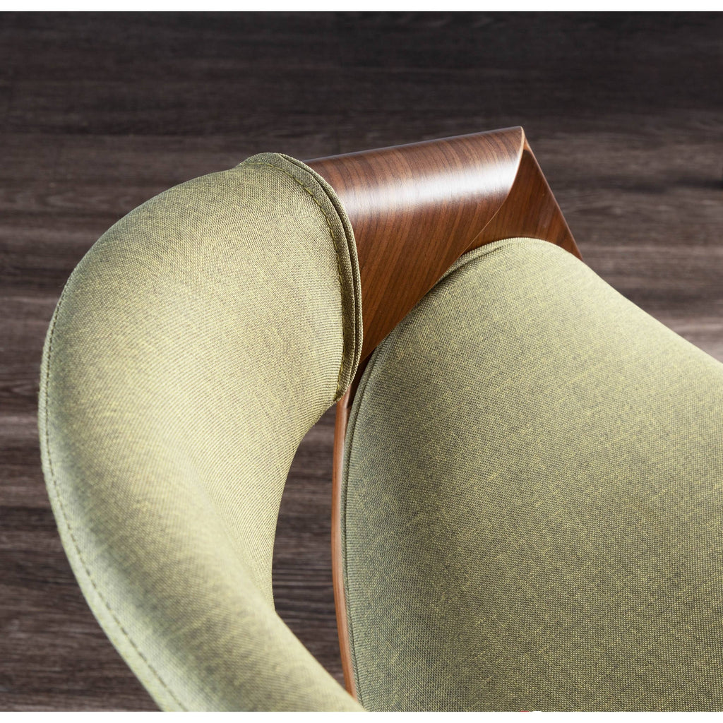 Grey Cross Frame Dining Accent Chair C63196
