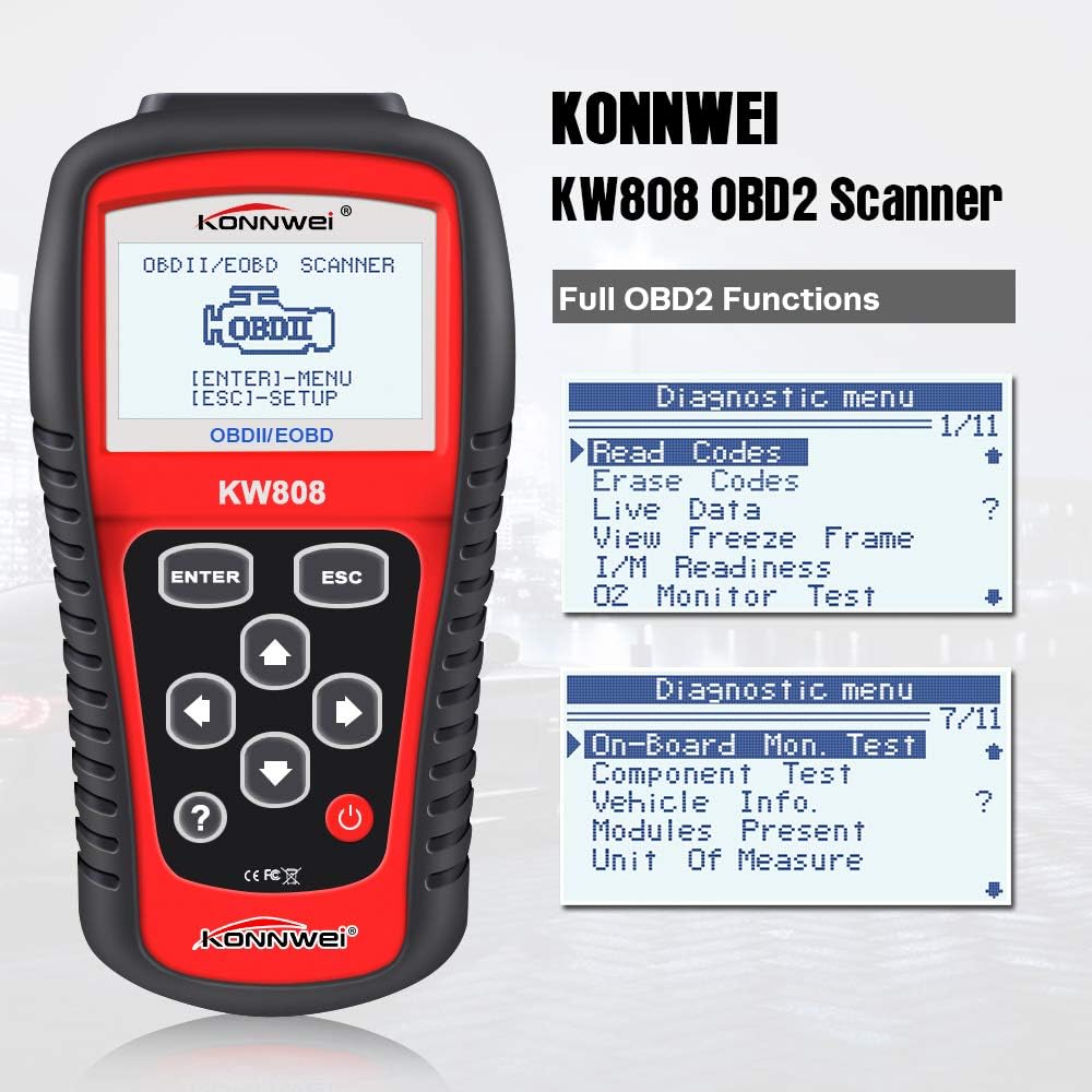 OBDII Code Reader with 2.8" Screen, Pack of 2 H39906