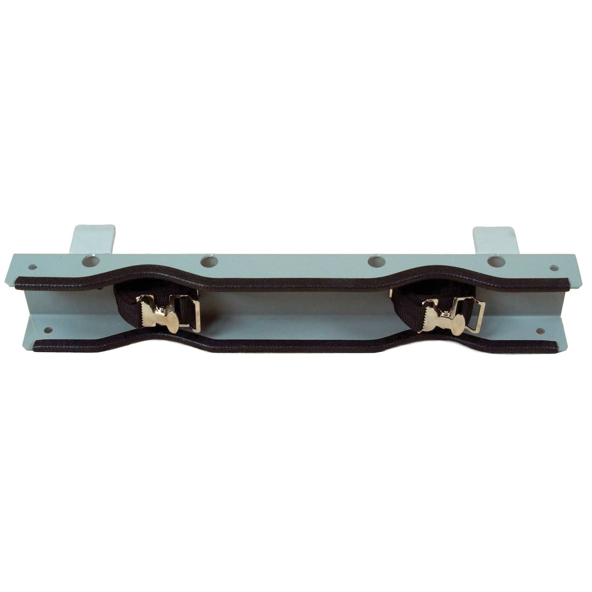 Steel Gas Cylinder Support Bracket, 2 Cylinder Capacity, Bench Mount A597