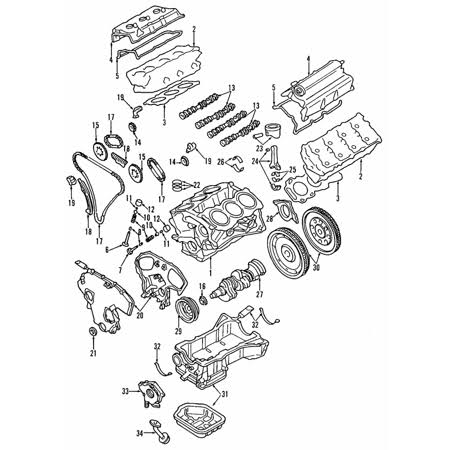 Engine Timing Chain Tensioner B20505