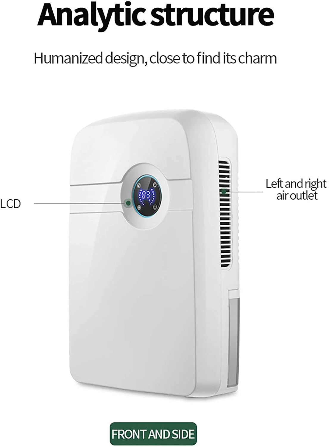 2.5L Dehumidifier with Drain Hose V168