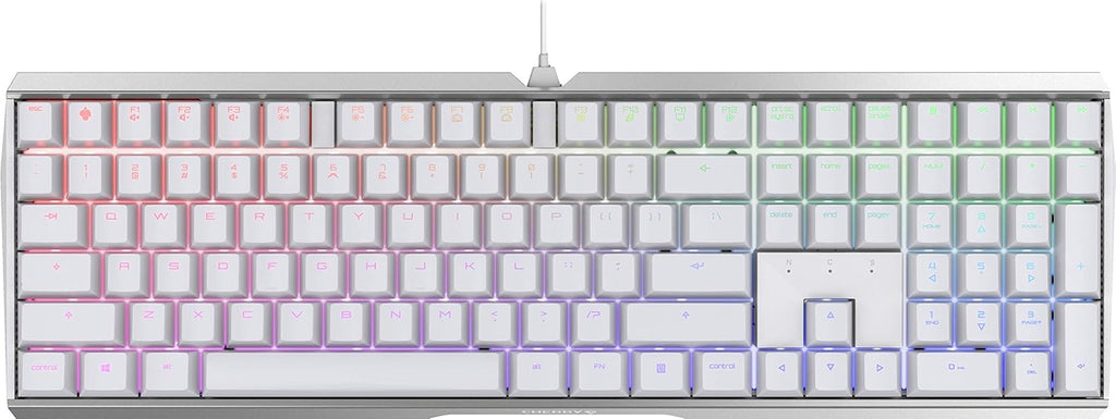 Cherry MX Board 3.0 S Wired Mechanical Keyboard Aluminum Housing MX Red Silent White QWERTY J212