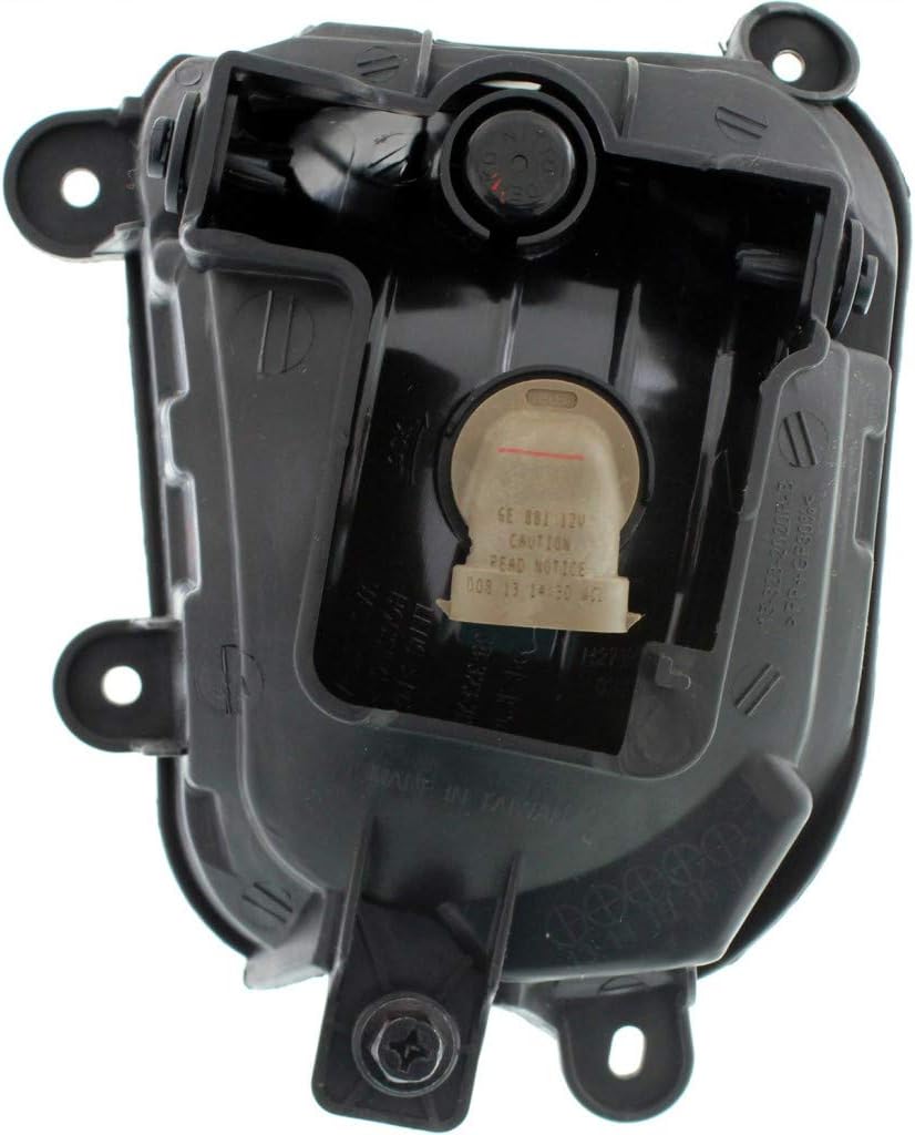 Fog Light Assembly Passenger Side with Bulbs Pack of 2 R848