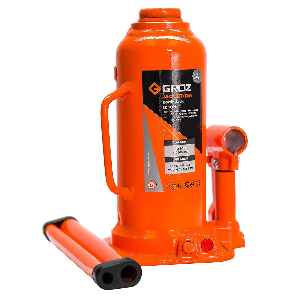 12Ton Welding Type Bottle Jack Pack of 2 P62162