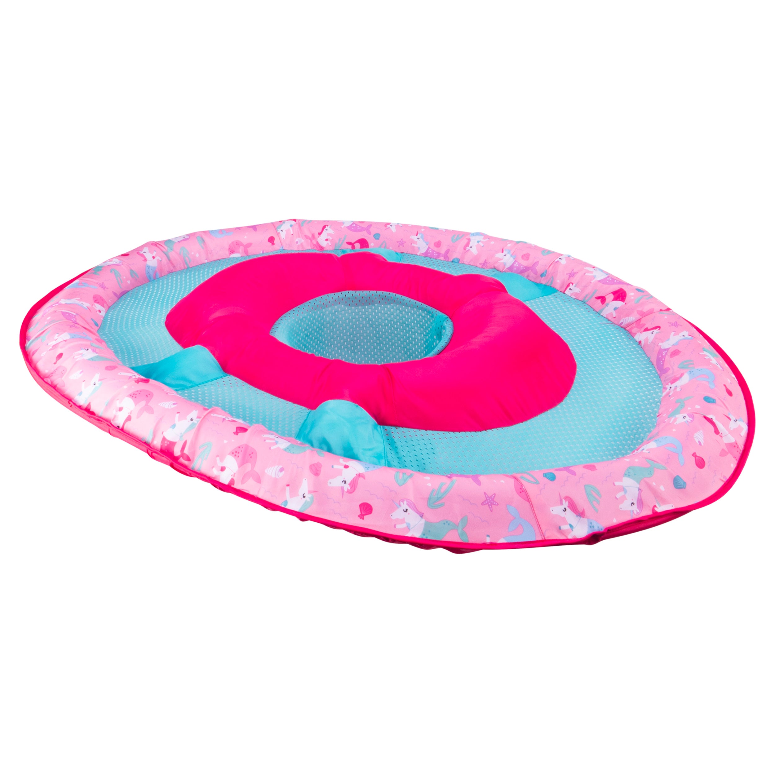 Pink Mermaid Unicorn Baby Spring Float W751604