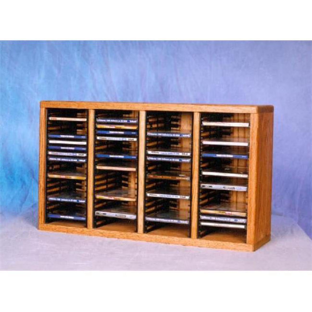Solid Oak CD Cabinet J873938