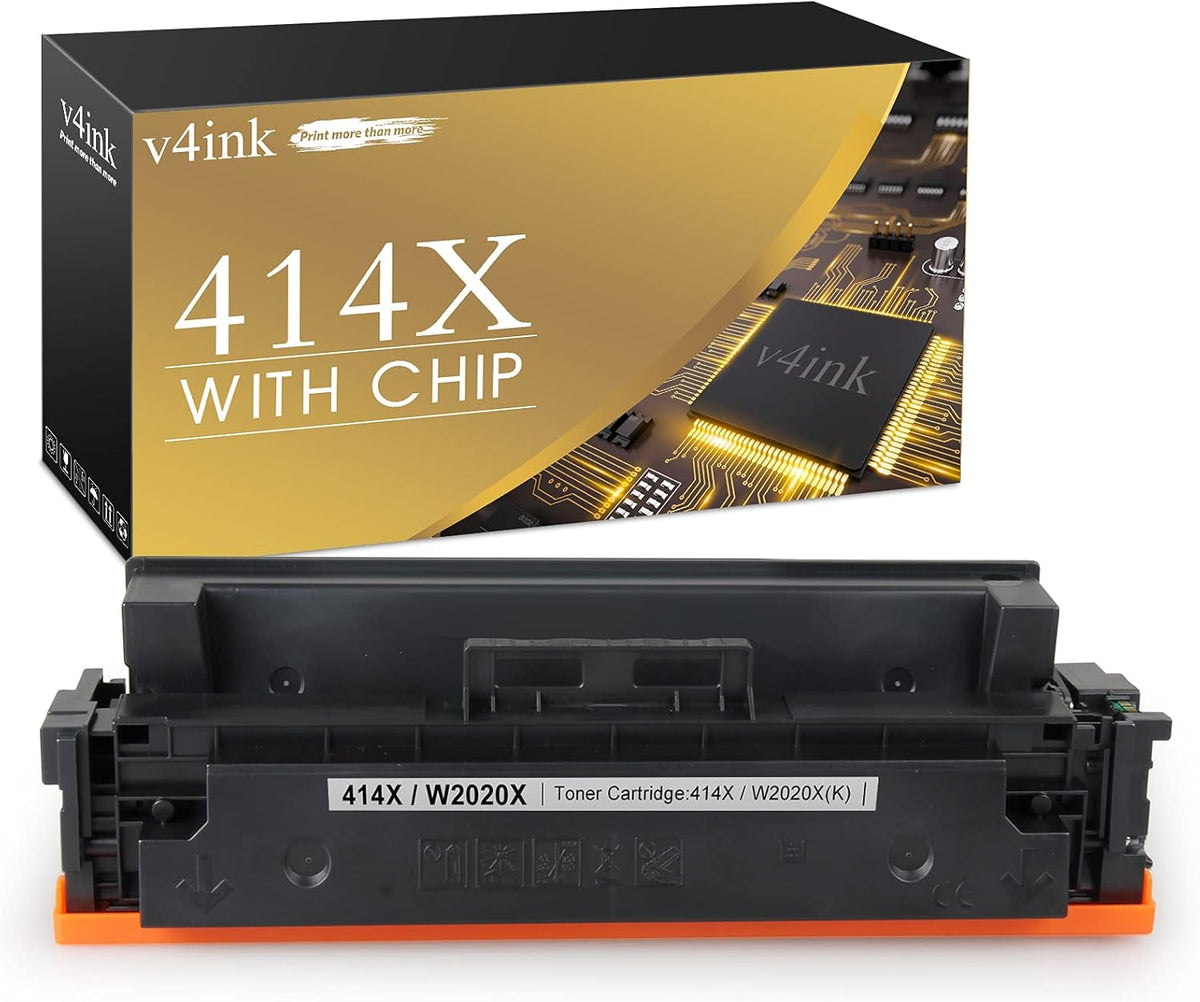 Black High Yield Remanufactured Toner Cartridge for HP 414X 414A W2020X Printer X477891