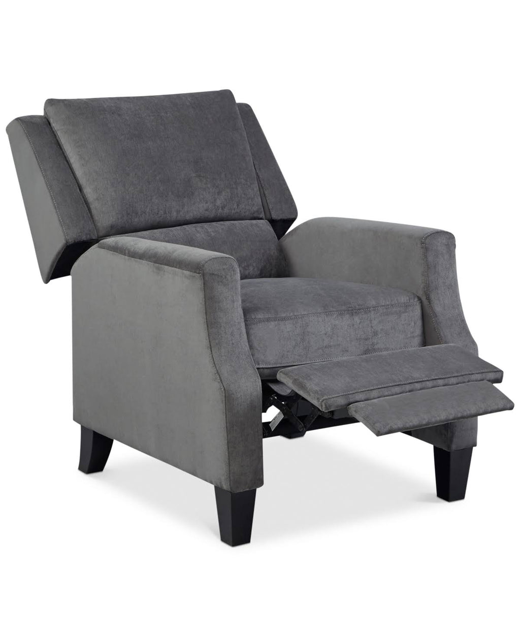 Grey Push Back Recliner F492