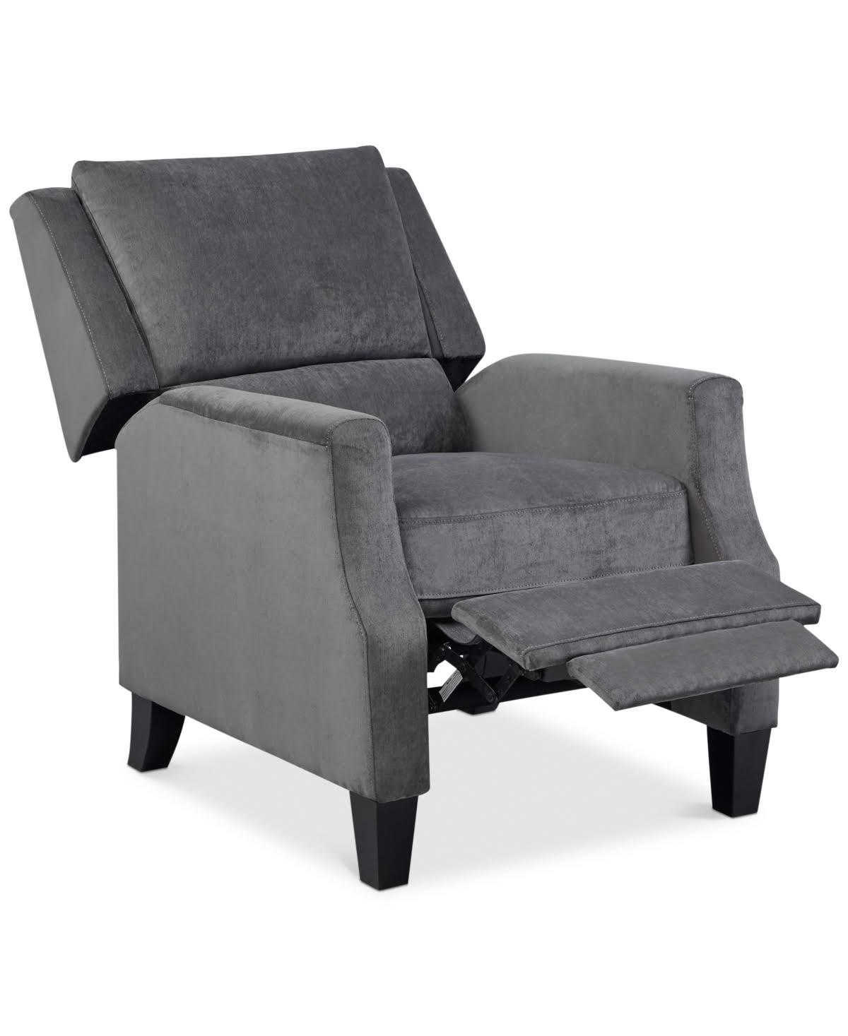 Grey Push Back Recliner F492