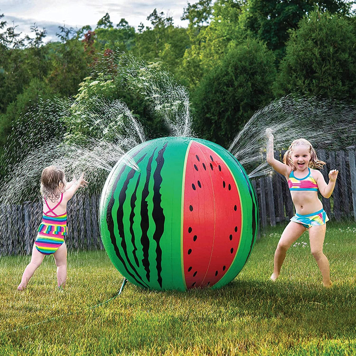 Inflatable Sprinkler Watermelon Toys J746404